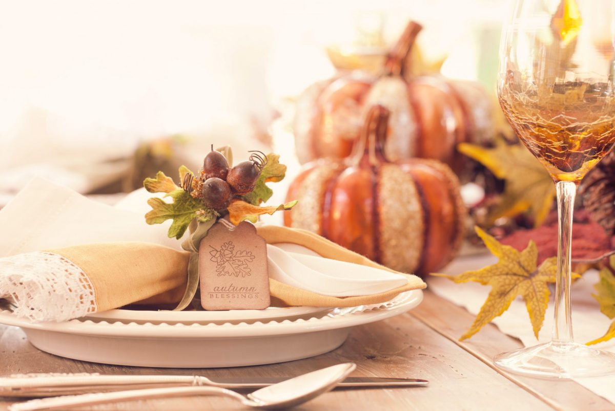 Thanksgiving seasonal dinner at The Hamptons at Meadows Place