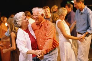 seniors dance at hoedown