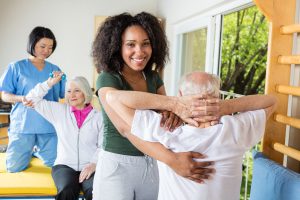 Caregivers in Enhanced Assisted Living