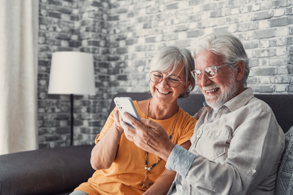 Senior Couple in Assisted Living