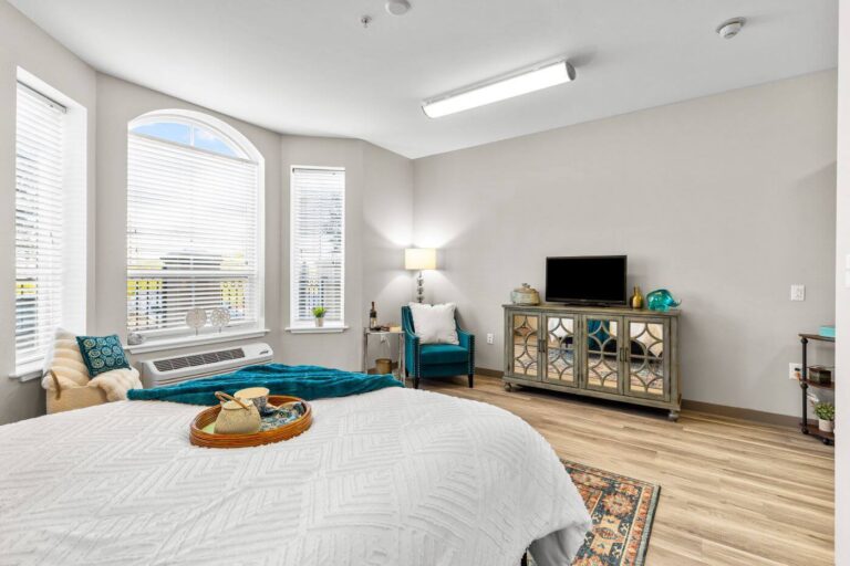 senior living studio apartment