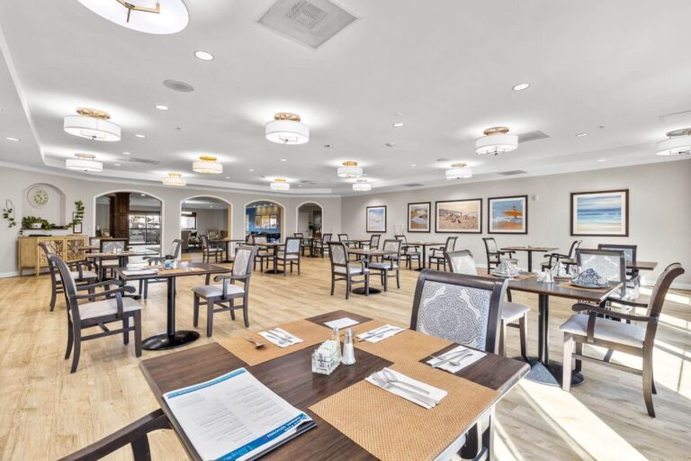 the hamptons at meadows place dining area