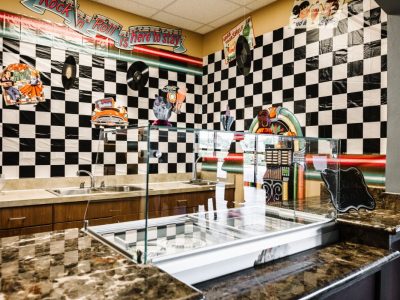 Ice Cream bar at The Hampton at Meadow Place