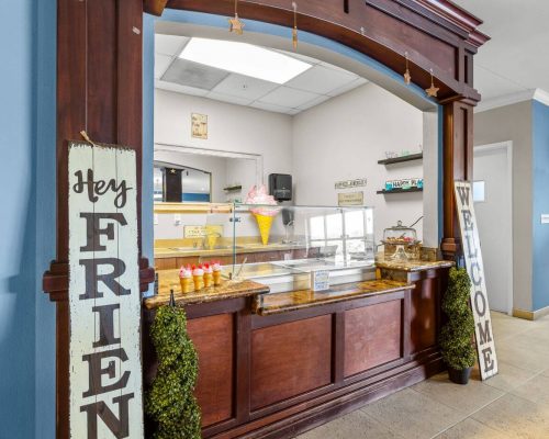 the hamptons at meadows place ice cream shope